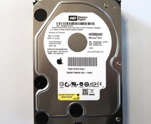 WD WD5000AAKS-40YGA1 HARNHT2MAB (WCAS) Thailand 500gb 3.5" Sata HDD 22APR2008 - Picture 1 of 1