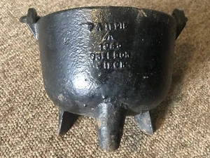 Broad Arrow Cast Iron Dated 1946 Smelting Pot Sheldon - Picture 1 of 5