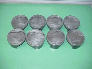 8 Mahle Forged Pistons 4.186" Bore -1.250" CH for .787" Pins for SB2.2 Chevy  P9 - Picture 1 of 6