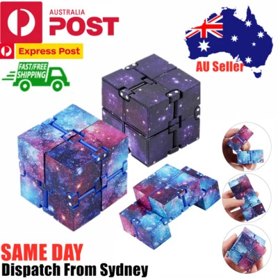Infinity Cube Fidget Toys Magic Puzzle Sensory Autism Anxiety ADHD Stress Relief - image 1 of 4