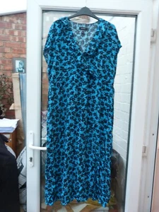 New Look Ladies/Women's Loose Flowing Maternity Dress Floral Pattern Size 16 - Picture 1 of 4
