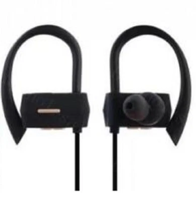 Auricolare Bluetooth 4.2 Per Sport Cuffia Wireless W/Microfono Black/Gold - Immagine 1 di 3