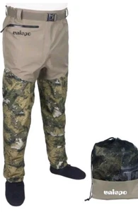 Pantalones de vadeo Unispo transpirables impermeables cintura pesca cintura vadeadores caza XL - Imagen 1 de 3