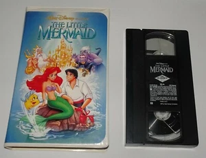 Sold Item Disney The Little Mermaid Banned Cover Black Diamond (VHS) - Picture 1 of 10