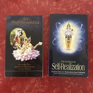 Pair of Books - The Science of Self-Realization & Sri Brahma-Samhita - Paperback - Picture 1 of 7