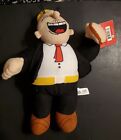 One Kellytoy Plush - Popeye And Friends Wimpy 13" Toy Holding A Hamburger 2015