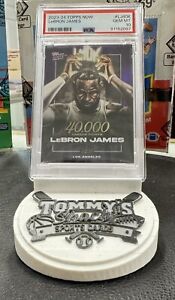 2023-24 TOPPS NOW Lebron James  LJ-40K 40,000 Pts Lakers PSA 10! QTY