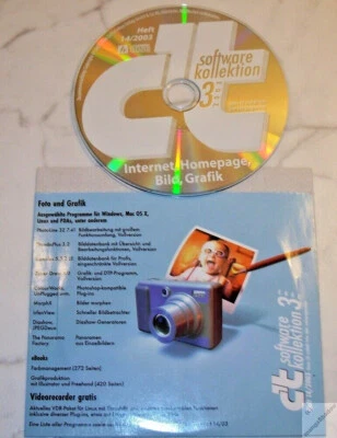 Heft- CD c't Internet Komplettpaket. Homepage. Foto und Grafik 14/2003 ct _cb - Bild 1 von 4