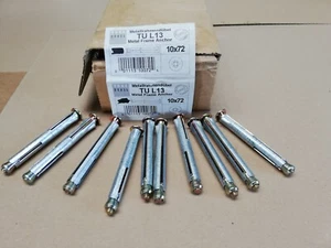 10 Stück Metallrahmendübel Dübel Fensterdübel Fassadendübel Rahmendübel 10 x 72 - Bild 1 von 2