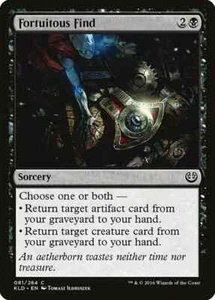FORTUITOUS FIND X 4 N/M- KALADESH MAGIC THE GATHERING - Imagen 1 de 1