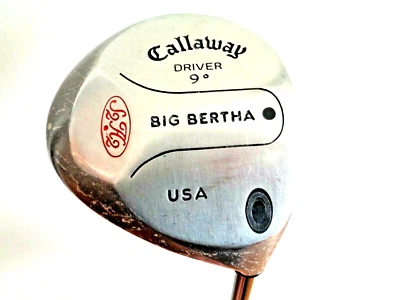 Callaway Big Bertha S2H2 9* Driver Varilla Grafito Flexible Firme Mano Derecha Golfista Foto 1 de 4