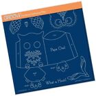 Clarity Stamps Groovi Parchment Embossing Linda Williams Owl - A4 Square