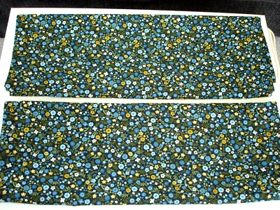 IKEA ROSENTIBAST набор из 2 наволочки полный/королева, синий многоцветный цветочный - Изображение 1 из 4