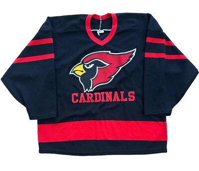 Camiseta deportiva de hockey sobre hielo CCM Louisville Cardinals NCAA de colección para hombre talla grande Foto 1 de 4