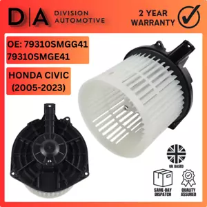 FOR HONDA CIVIC MK8 VIII 2005-2023 HEATER BLOWER MOTOR FAN OEM RHD 79310SMGG41 - Picture 1 of 12