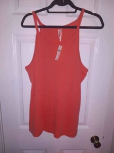 Anthropologie Coral Tank Top Womens Large - Picture 1 of 7