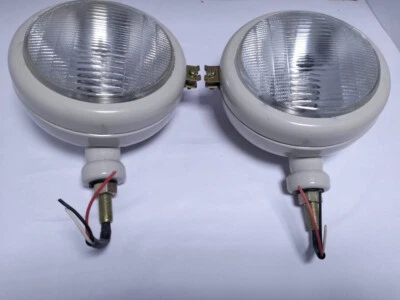  FORD 2N 8N 9N 600 Gris 310066F Juego Par Luces Faro 12V Foto 1 de 4