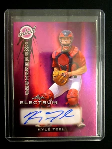Kyle Teel 2024 Leaf Electrum INKED Impressions auto #1/10 - Picture 1 of 2