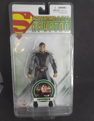 Superman New Krypton Series 1 Superman Action Figure DC Direct Cover
