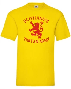 Camiseta del Ejército Tartán de Escocia, Camiseta de los Partidarios del Fútbol de Escocia, Escocesa - Imagen 1 de 8