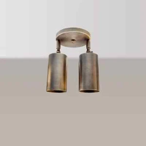 Adjustable Angle Ceiling spot light--Modern Antique Brass light--Solid Brass Cei - Picture 1 of 7