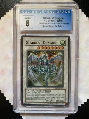 Stardust Dragon DP08-EN014 1st edition CGC grade 8 - Image 1 of 2