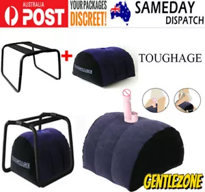 Toughage Inflatable Sex Pillow Weightless Chair Stool Bouncer Aid Position BDSM - Picture 1 of 14