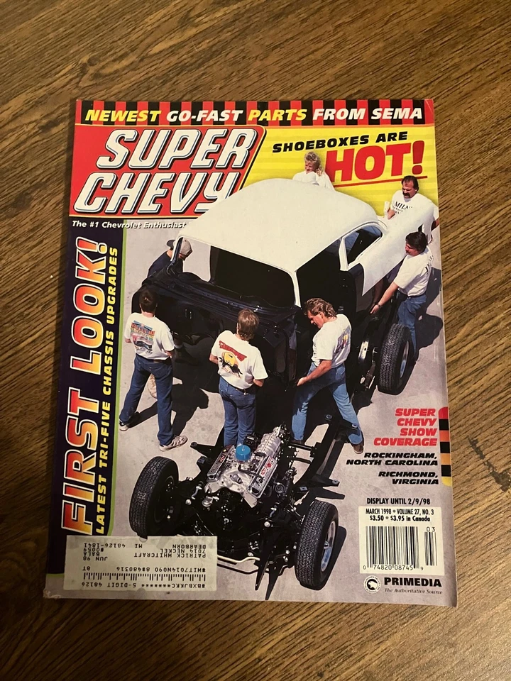 Back Issue of Super Chevy Magazine - March 1998 Foto 1 de 1