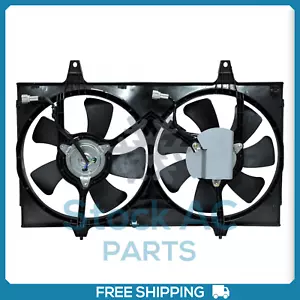 Engine Radiator Condenser Cooling Fan Assembly For Infiniti I30 Nissan Maxima - Picture 1 of 6
