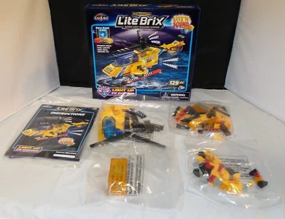 ¡NUEVO! Lite Brix FX Copter 35601 - Escuadrón LBX con Luces y Sonidos ¡ULTRA RARO! Foto 1 de 4