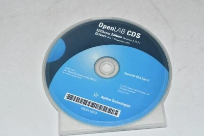 Agilent M8201-60016 OpenLAB CDS EZChrom Edition Drivers  - Image 1 of 3