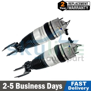 Pair Front L+R Air Suspension Shock Struts For Porsche Cayenne II 92A 958 11-18 - Picture 1 of 7