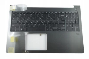 Nuova tastiera ORIGINALE Dell Palmrest US GREK QWERTY Dell Vostro 5568 HMPR5 FCN57 - Foto 1 di 12