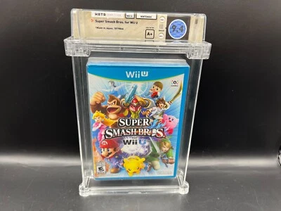 1st Print Made in Japan Super Smash Bros. Wii U WATA 9.4 A+ FACTORY SEALED VGA - Image 1 of 4