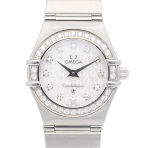 OMEGA Constellation Watches Stainless Steel Diamond bezel 12P diamond used - Picture 1 of 9