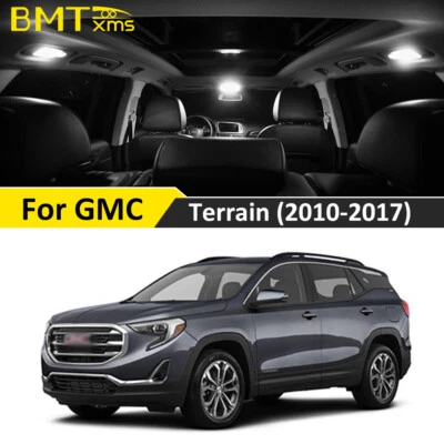 14x White Interior LED Light Bulb Kit for 2010-2017 GMC Terrain Chevy Equinox - Image 1 of 4