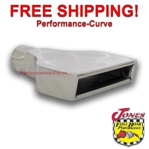 Stainless Steel Exhaust Tip Camaro - 2.25" Inlet - 8" x 2.25" Out - Picture 1 of 3