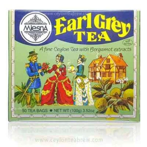 Mlesna Ceylon Earl Grey Tea 50 Tea Bags 100g FREE SHIPPING WORD WIDE - Picture 1 of 5