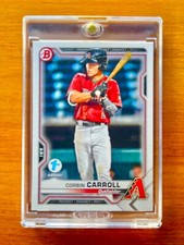 Corbin Carroll RARE ROOKIE RC 1ST EDITION INVESTMENT CARD SSP BOWMAN ROY MINT