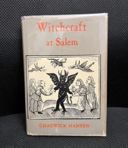 WITCHCRAFT AT SALEM By Chadwick Hansen 1969 George Braziller HCDJ Vintage 1st Ed - Imagen 1 de 24