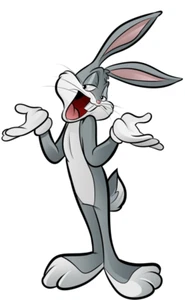 Bugs Bunny 4 Zoll Farbe gestanzter Aufkleber Sticker * Kostenloser Versand - Bild 1 von 1