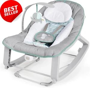 Keep Cozy 3in1 Grow with Me Vibrating Baby Bouncer Seat & Infant Rocker - Weaver - Picture 1 of 12