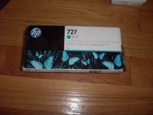 2020 Original HP #727 Cyan 300ml Kartusche F9J76A Designjet T930-T2530 NEU VERSIEGELT - Bild 1 von 1