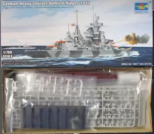 Trompette échelle 1/700ème croiseur lourd allemand amiral hipper 1941 kit n° 05776 - Photo 1 sur 1