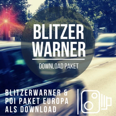 Blitzerwarner Download Paket passend für VW Discover Media & Pro - Bild 1 von 2