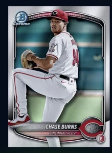 2025 TOPPS Bowman 1st Chrome Prospects -CHASE BURNS (Topps MLB Bunt Digital card - Picture 1 of 1