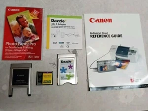 LOT Canon PCMCIA PC Card adapter CompactFlash CF memory card, Dazzle And Simple - Picture 1 of 6