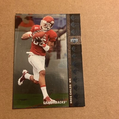 B98 2012 Sp Authentic 94sp #99 Greg Childs Arkansas Razorbacks - Image 1 of 2