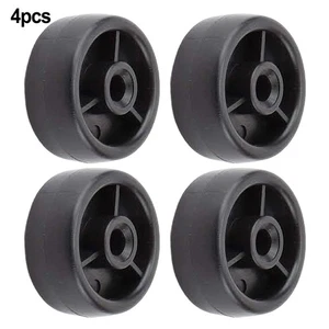 Replacement Caster Wheels 4pcs Nylon for Treadmill and Fitness Exercise Bikes - Picture 1 of 6