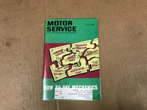 Vintage Motor Service Booklet - January 1969 - Foto 1 di 5